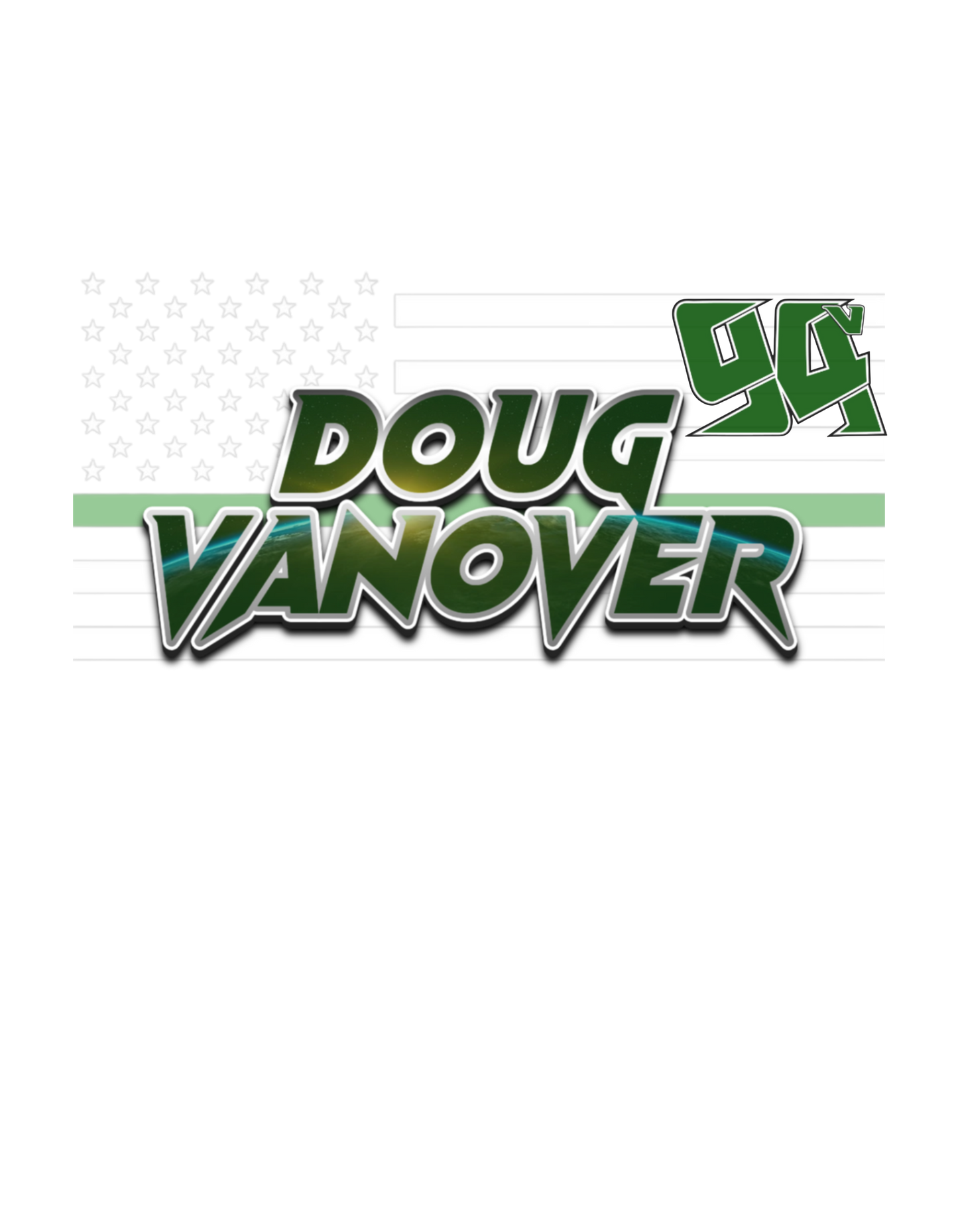 Doug Vanover 94 Flag Shirts