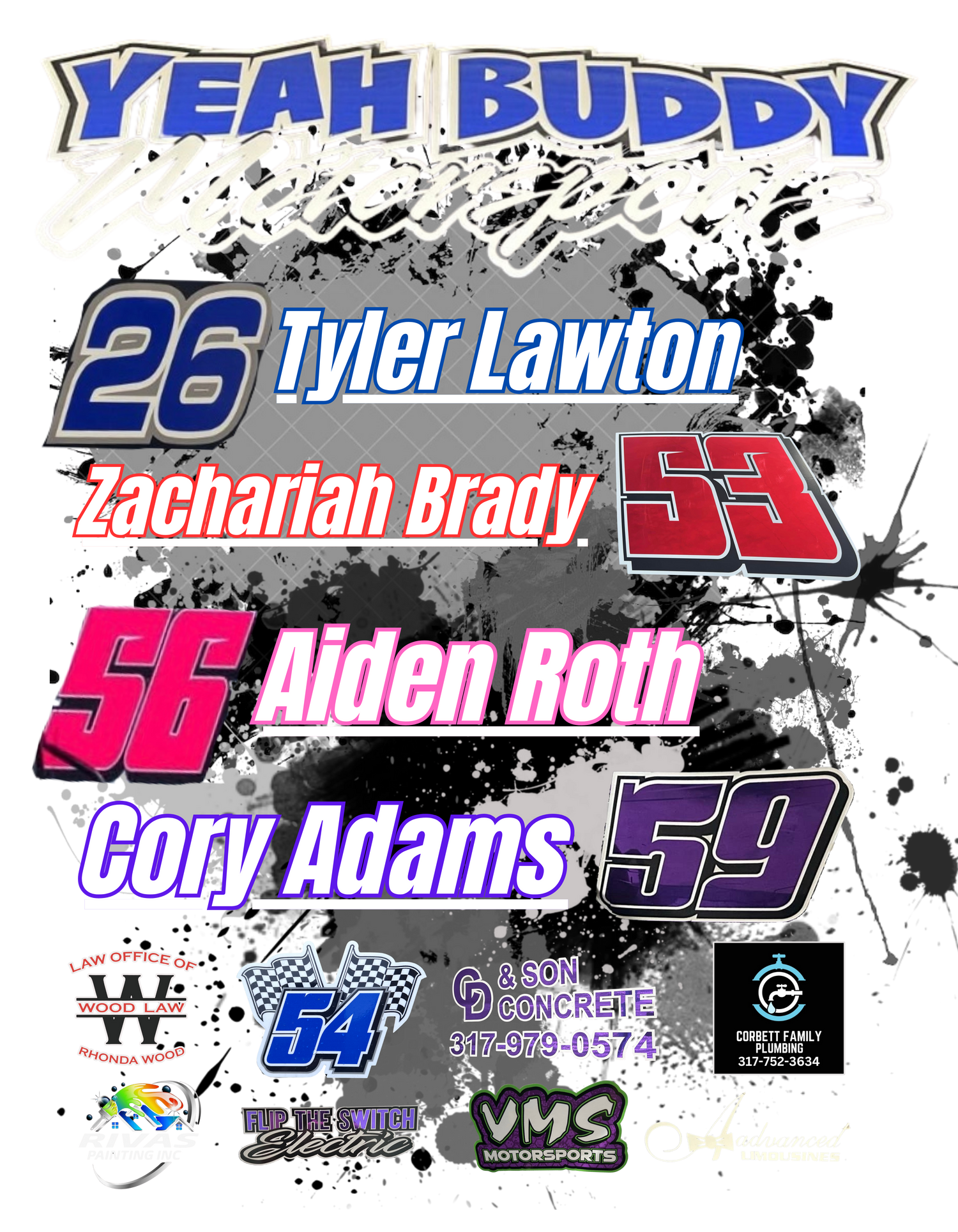 Yeah Buddy Motorsports Team Merch