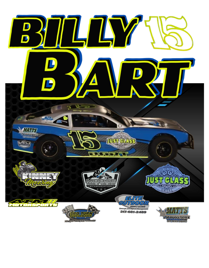 Billy Bart 15 Stock Car Shirts