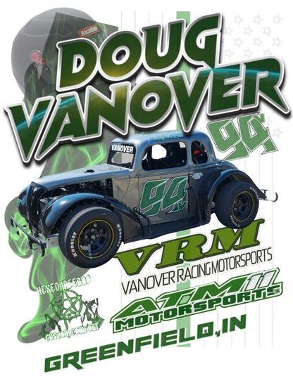 Doug Vanover 94 Flag Shirts