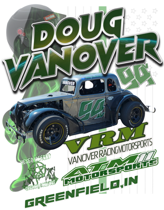 Dri Fit Men's Doug Vanover 94 Flag Shirts