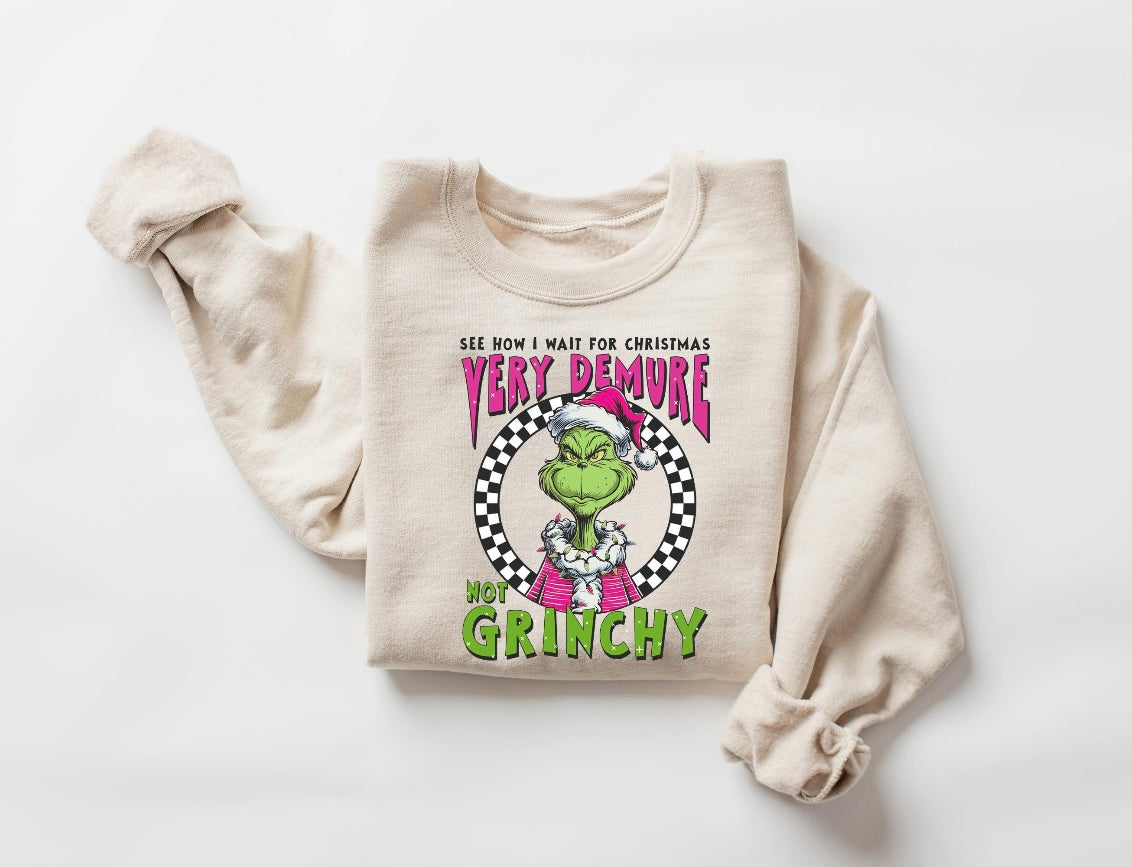 Very Demure Grinch Shirt