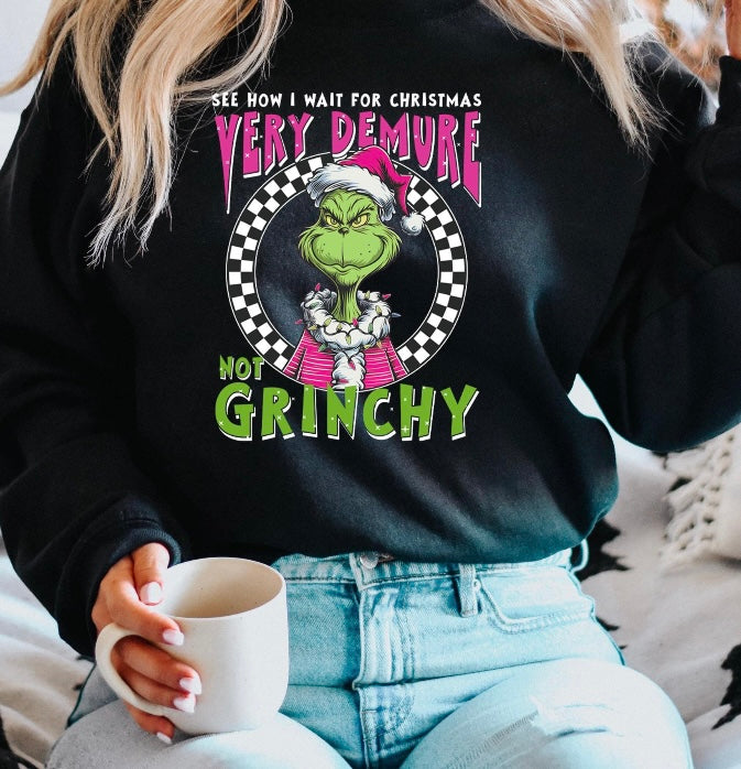 Very Demure Grinch Shirt