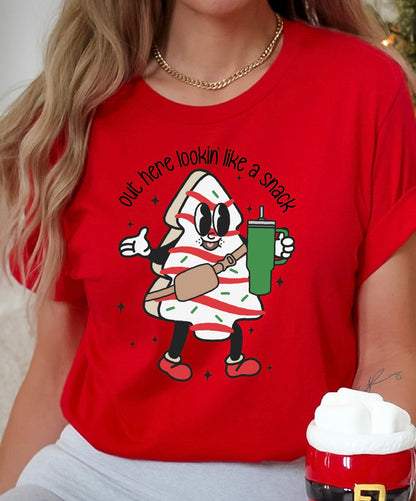 Christmas Cake Snack Shirt