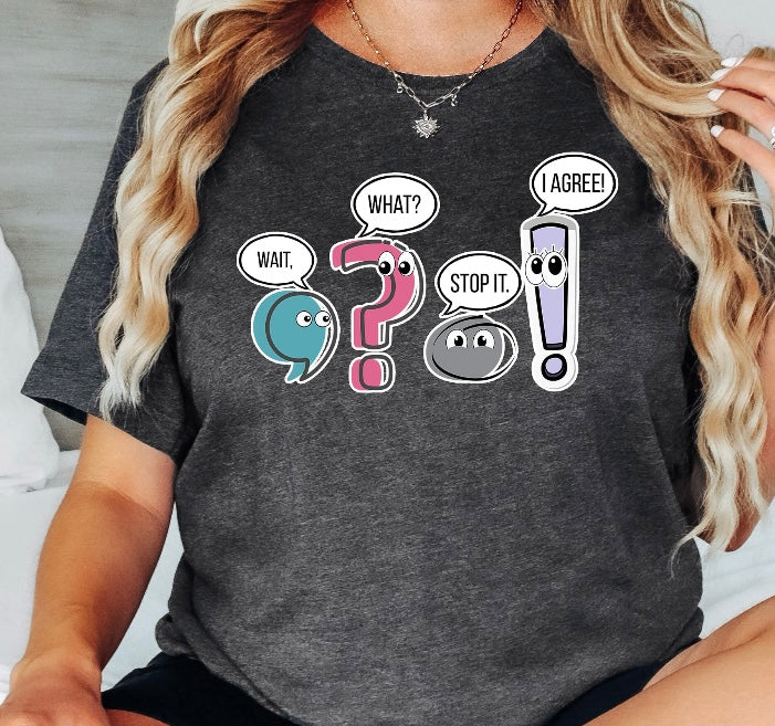 Punctuation Shirt