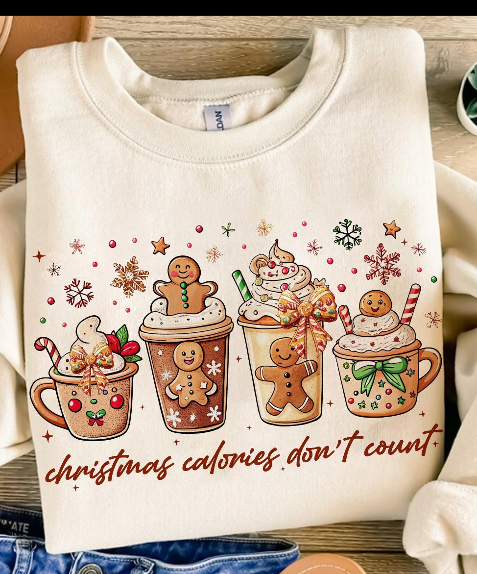 Christmas Calories Don't Count Shirt