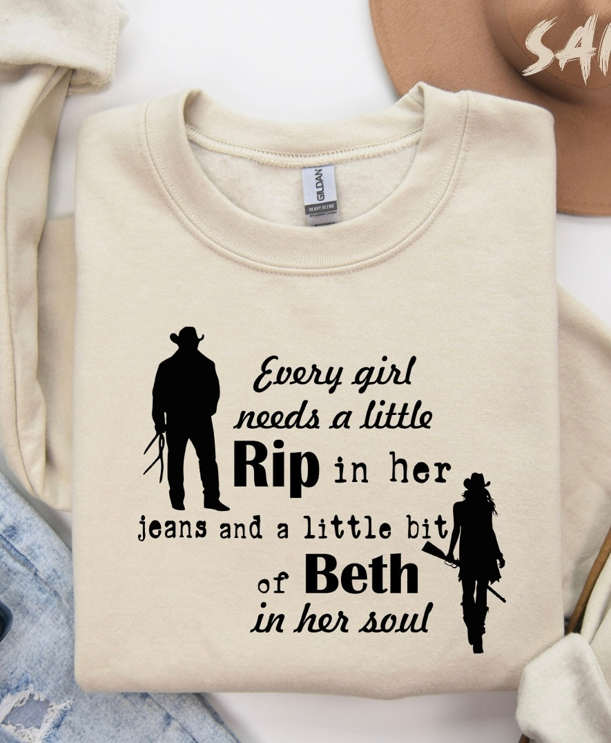 Yellowstone Rip and Beth Shirt