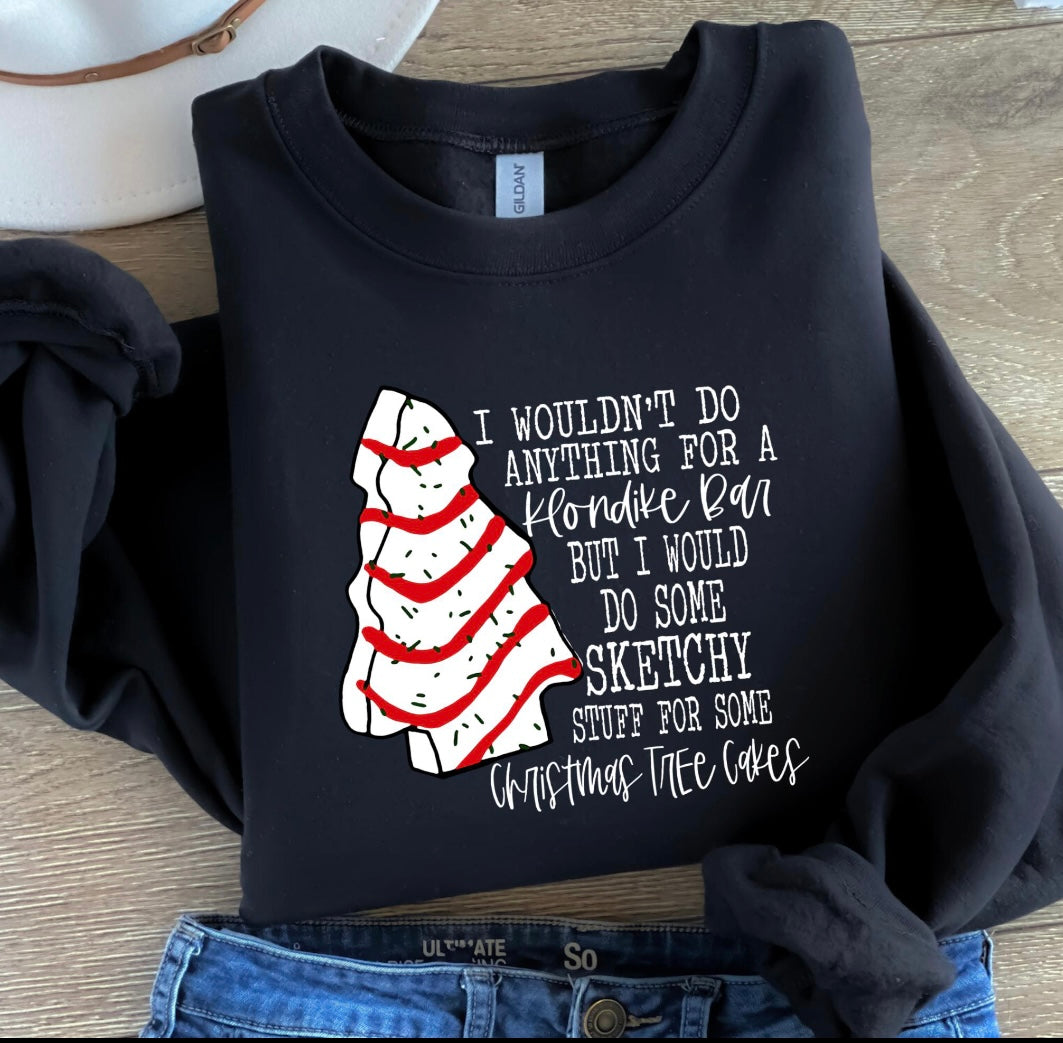 Anything for A Xmas Tree Cake Shirt