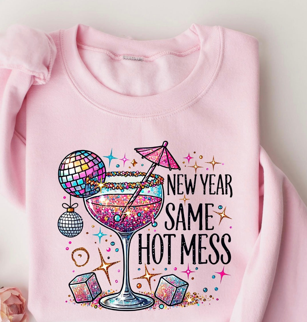 New Me Same Hot Mess Shirt