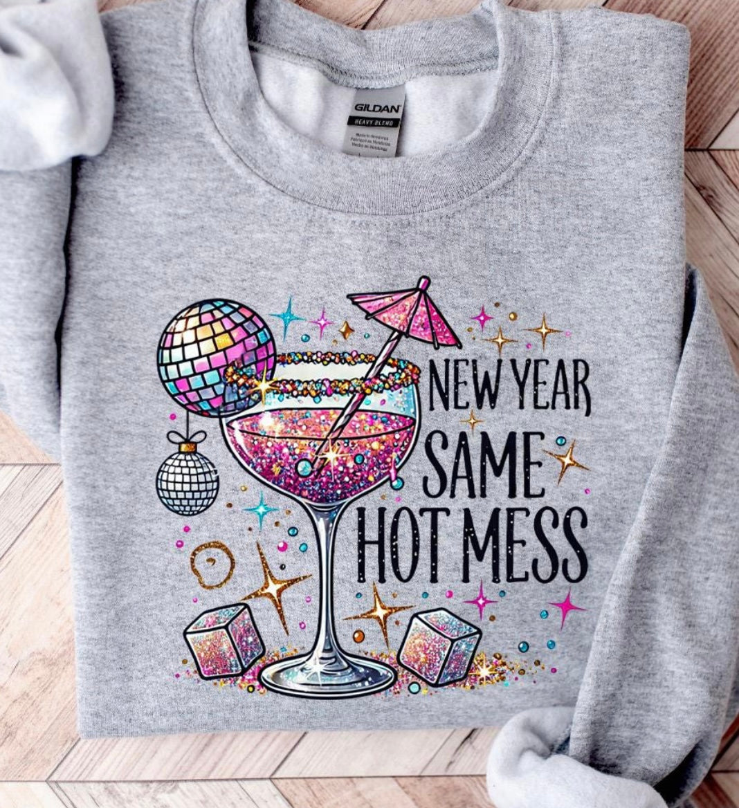 New Me Same Hot Mess Shirt
