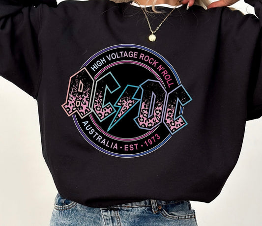 ACDC Pink leopard Shirt