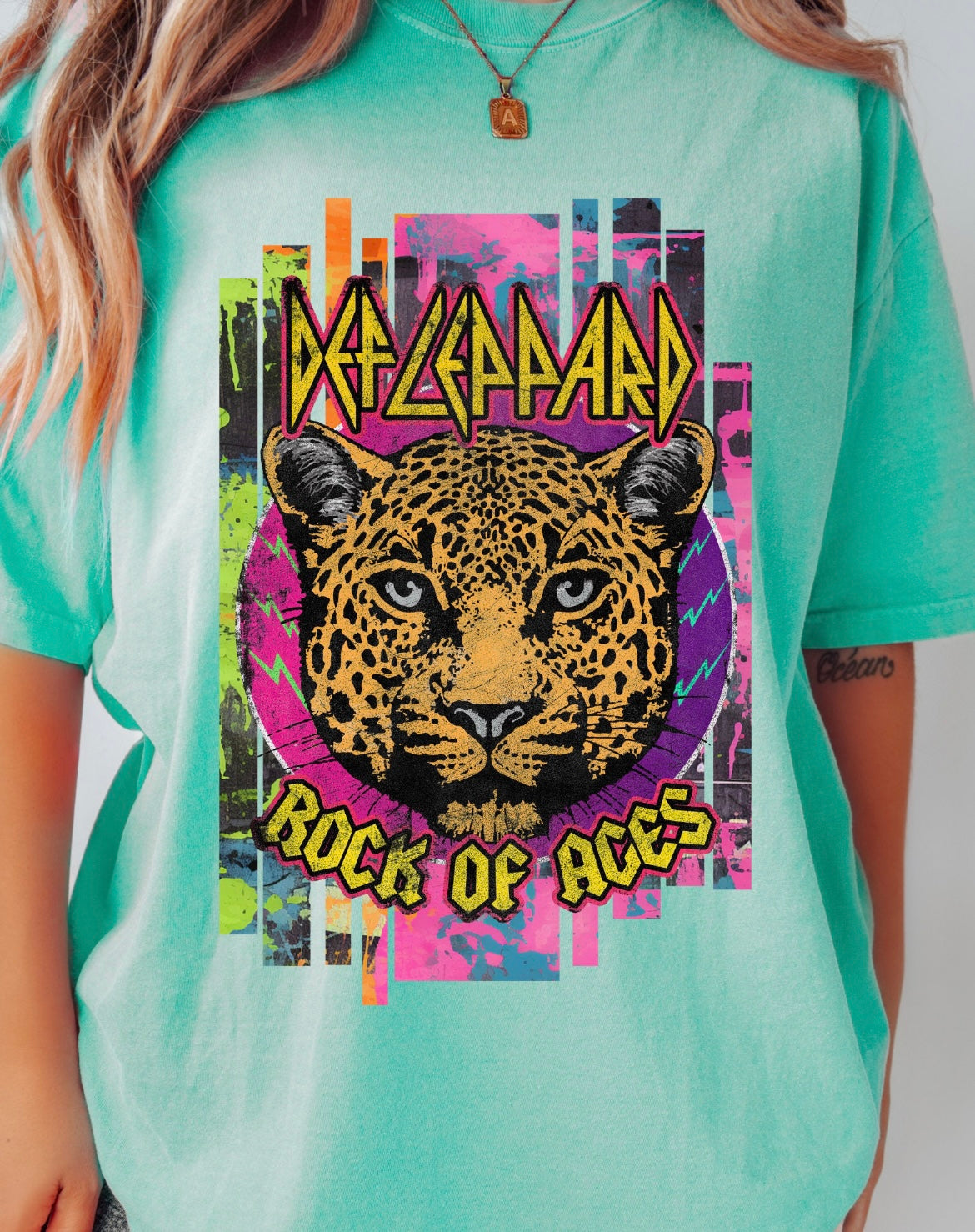 Def Leppard Neon Shirt