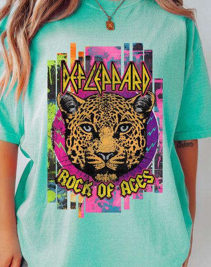 Def Leppard Neon Shirt