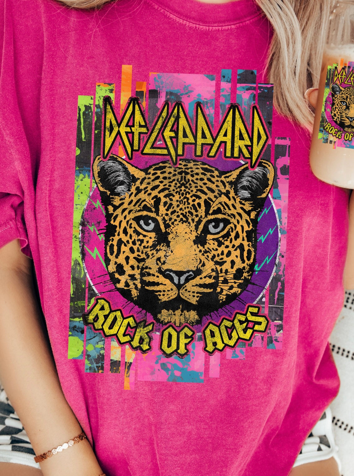 Def Leppard Neon Shirt