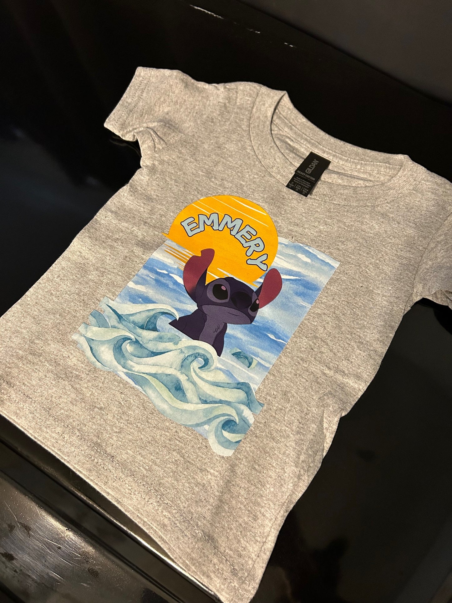 Custom Name Stitch Shirt (Youth)