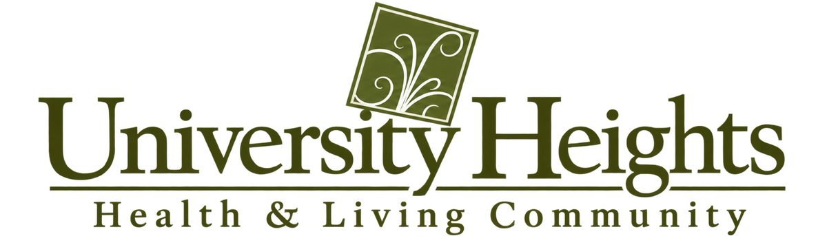 University Heights Green Font Shirts