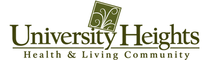 University Heights Green Font Shirts