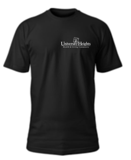 University Heights White Font Shirts