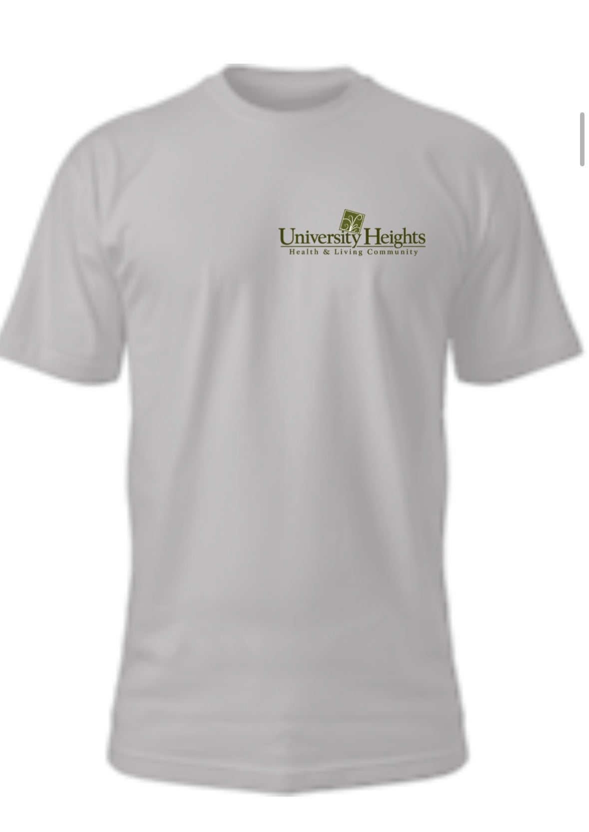 University Heights Green Font Shirts