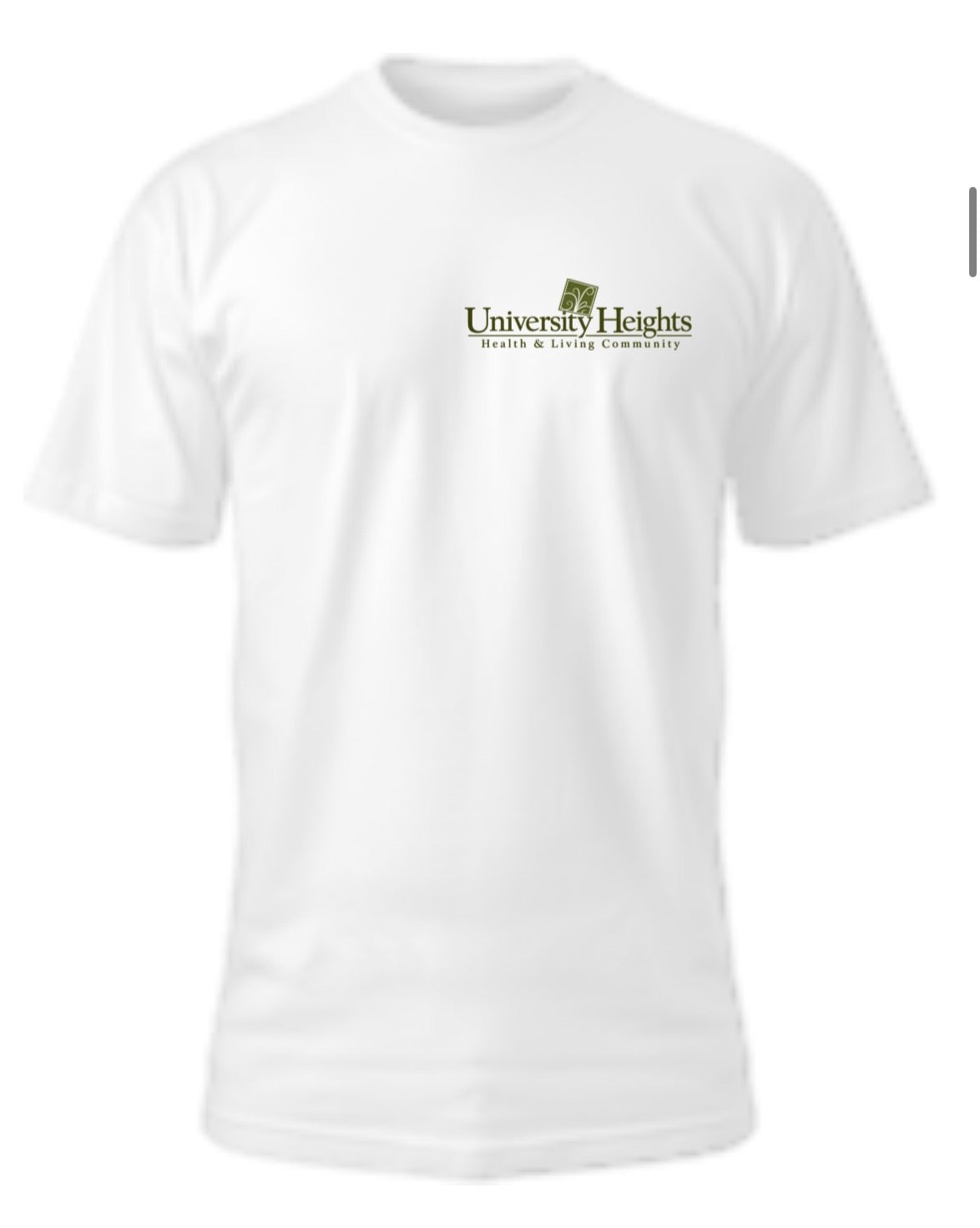 University Heights Green Font Shirts