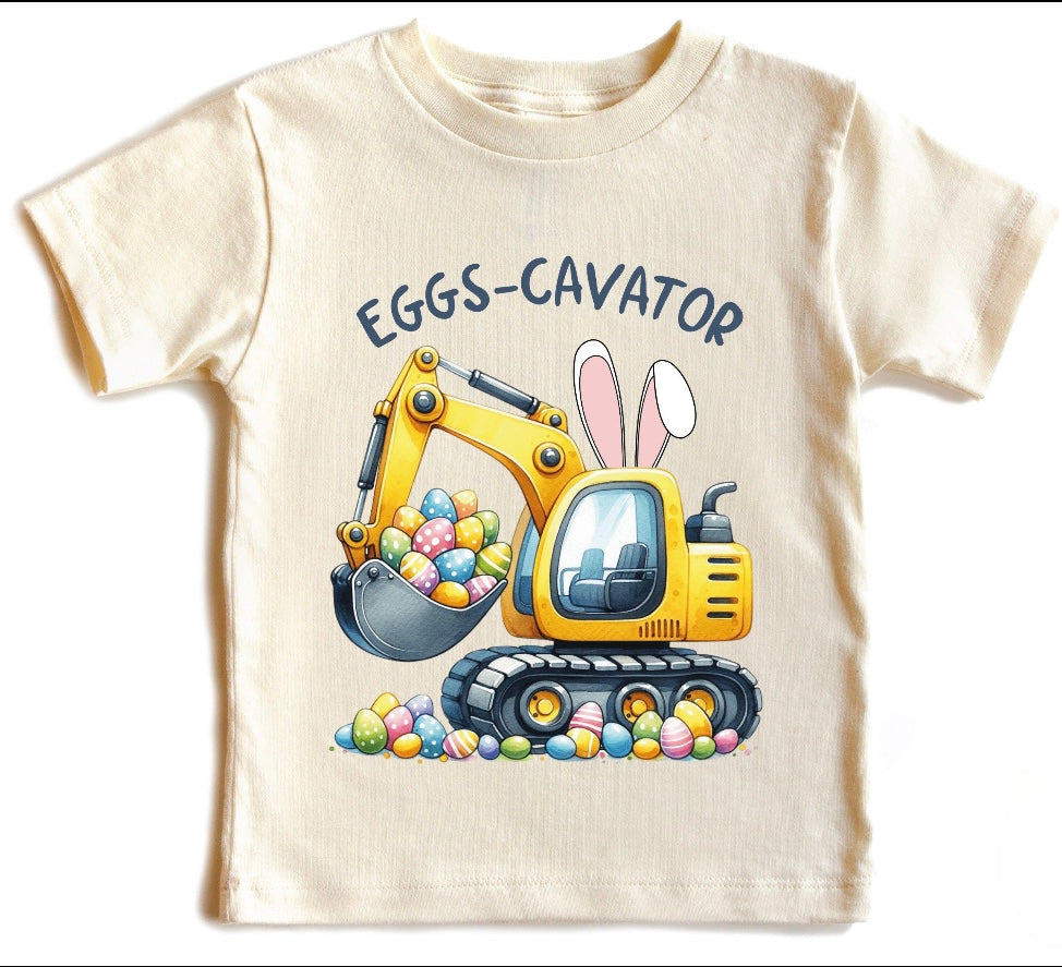 Eggs-Cavator Shirt Youth