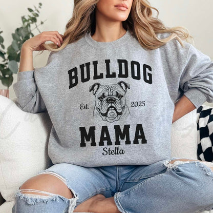 Bulldog Mama Custom Shirt