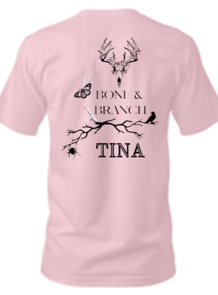 Bone and Branch Custom Name Shirts and Crewneck Sweaters