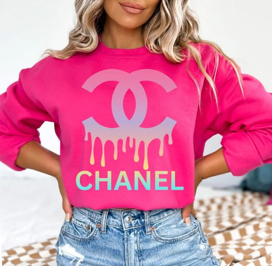 Neon Ombre Drip CC Shirt