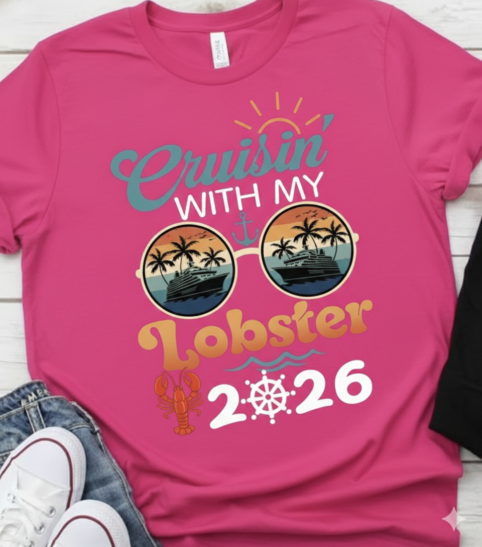 Cruisin with my Lobster Shirt