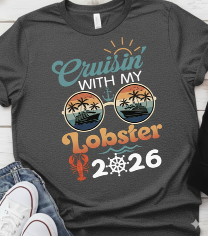 Cruisin with my Lobster Shirt
