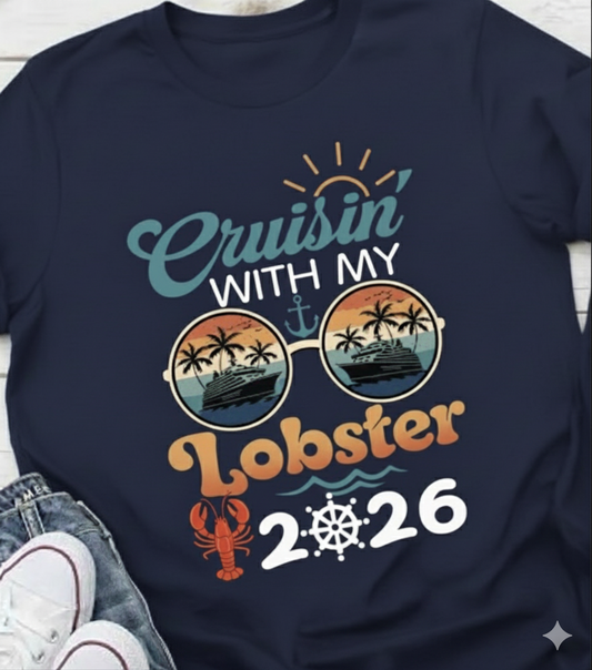 Cruisin with my Lobster Shirt