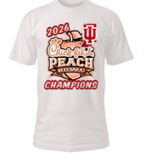 IU Peach Bowl Champs Shirt (Front Design only)