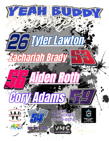 ***YOUTH*** Yeah Buddy Motorsports Team Shirts
