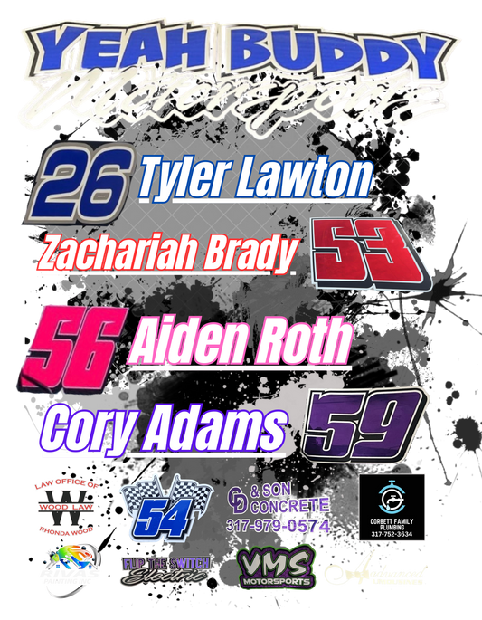 Yeah Buddy Motorsports Team Shirts