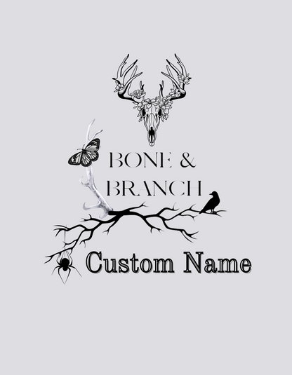 Bone and Branch Custom Name Shirts and Crewneck Sweaters